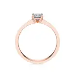 Pierścionek z różowego złota z diamentami AJPZ_001